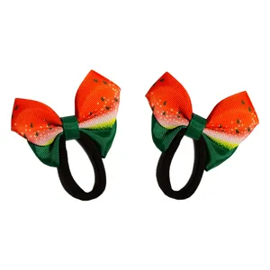 کش مو دخترانه مدل هندوانه یلدا مجموعه 2 عددی