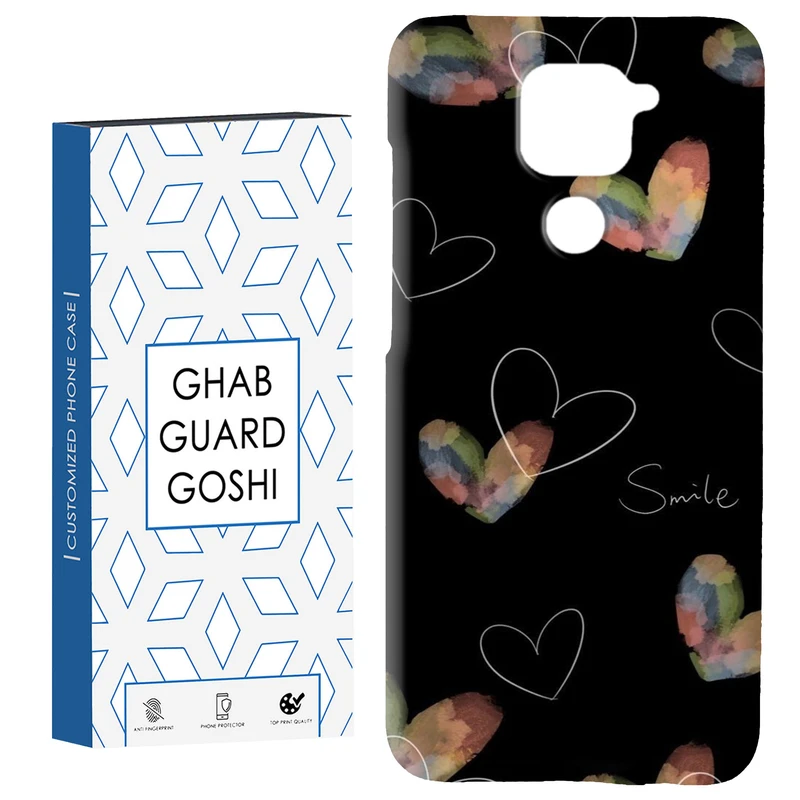 کاور قاب گارد گوشی طرح قلب کد Dimo-262 مناسب برای گوشی موبایل شیائومی Redmi Note 9 4G