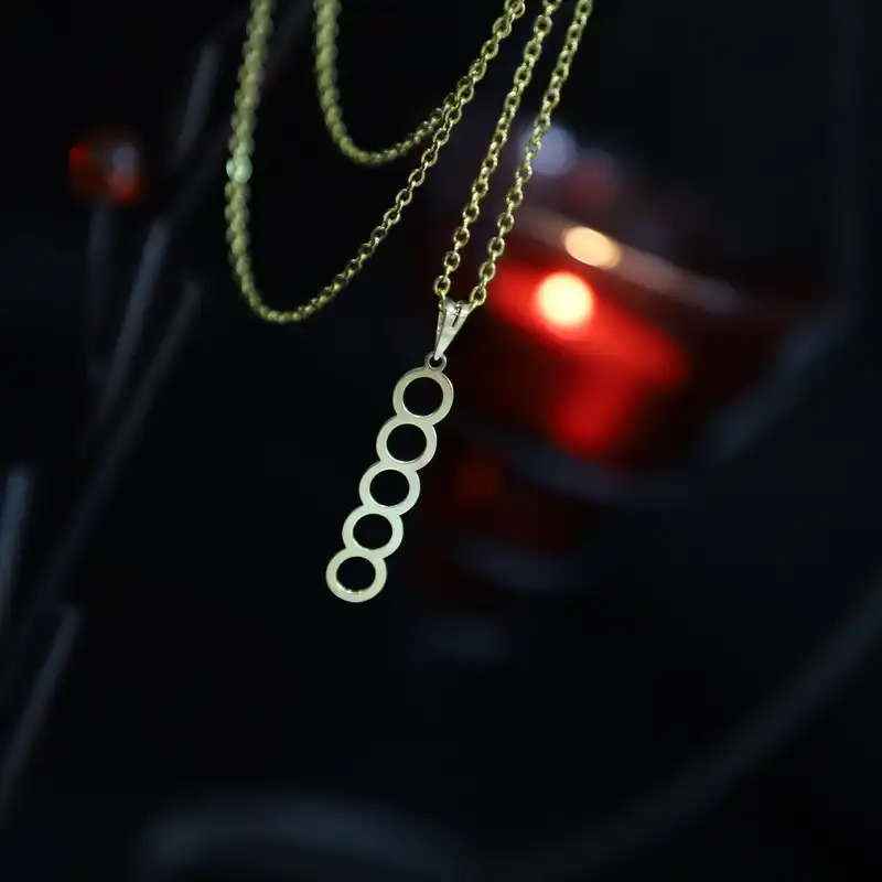 گردنبند طلا 18 عیار زنانه الن نار مدل 10097