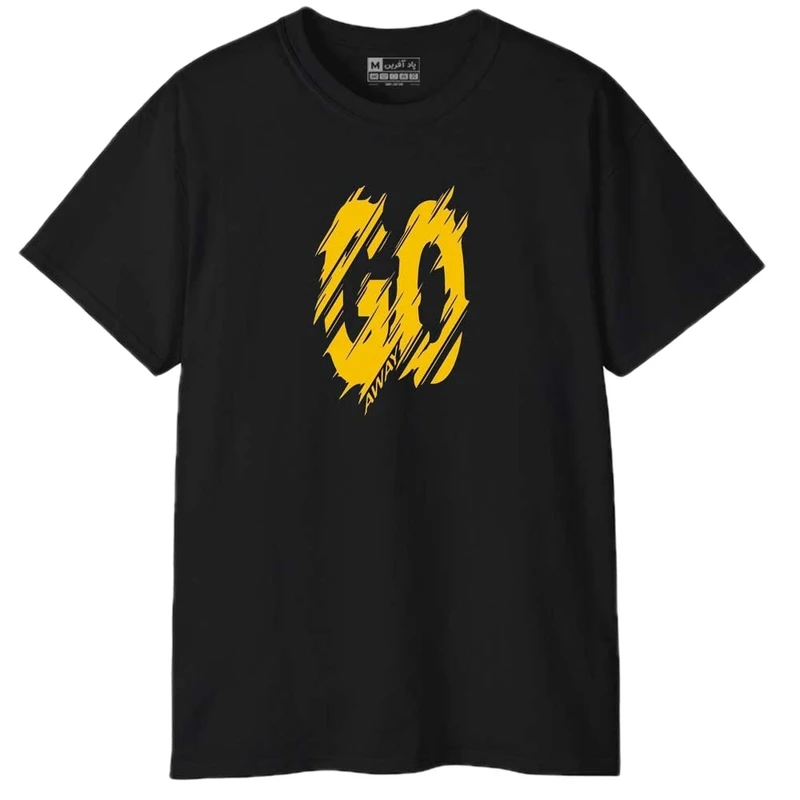 تی شرت آستین کوتاه مردانه پاد آفرین مدل انگیزشی متنی کد 0372