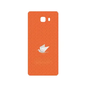 MAHOOT Minimalist origami bird Cover Sticker for Samsung Galaxy C9 Pro