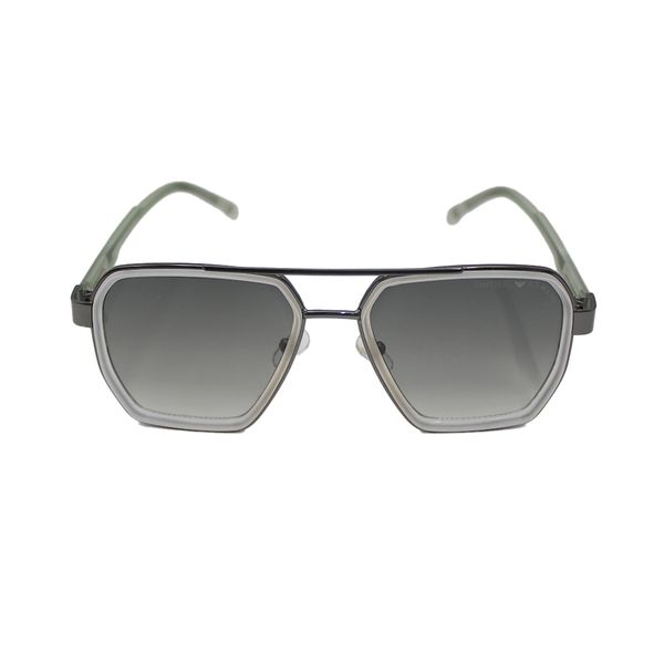 عینک آفتابی خلبانی (Aviator) امپریو آرمانی مدل هندسی با فریم فلزی کد 3699