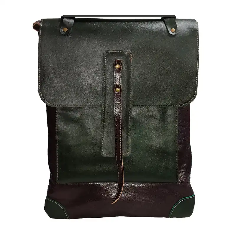 کوله پشتی مدل چرم پونه