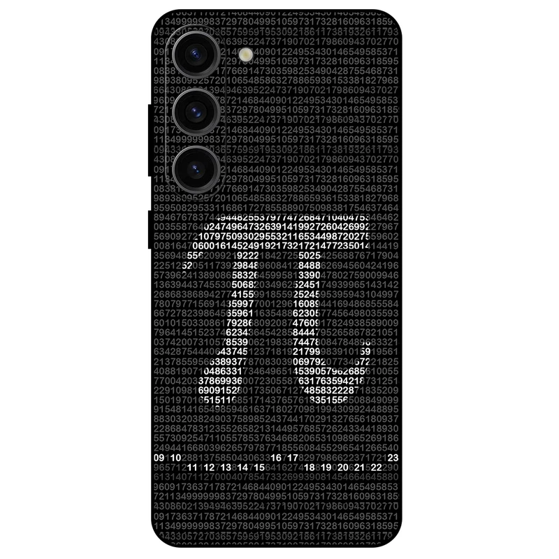 کاور مگافون طرح عدد پی مدل 7240 مناسب برای گوشی موبایل سامسونگ Galaxy S23 Plus