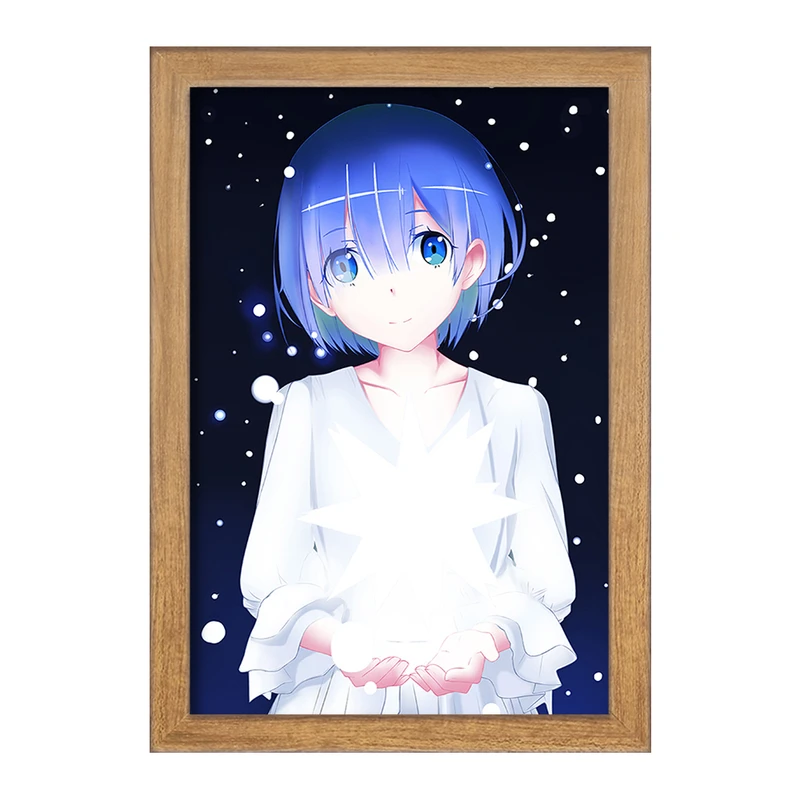 تابلو خندالو مدل رم انیمه ری زیرو ReZero  کد 12853