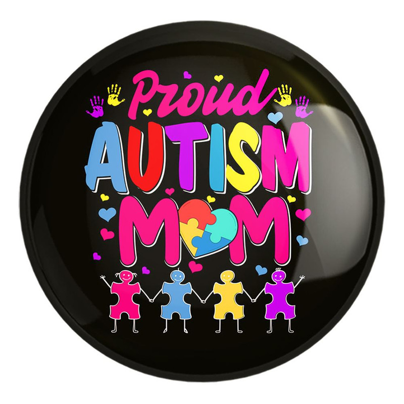 پیکسل خندالو طرح اتیسم Autism کد 26736 مدل بزرگ