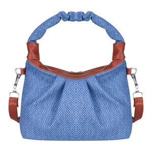 کیف دستی دخترانه مدل مدل چروک طرح کنفی