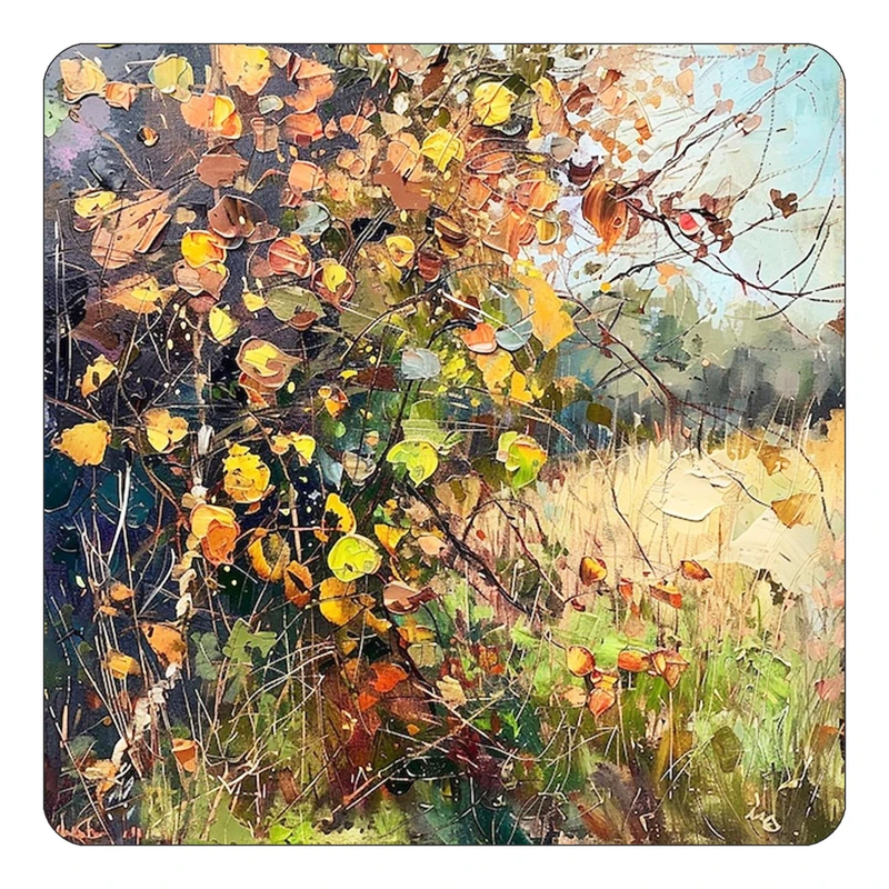 مگنت کاکتی طرح نقاشی رنگ روغن مدل mp70432