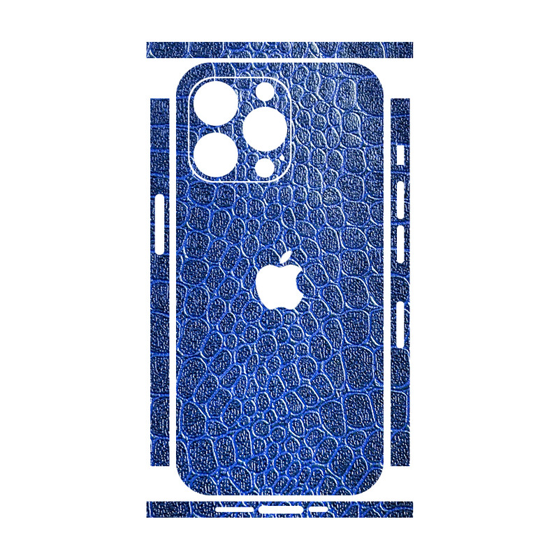 برچسب پوششی ریمکس مدل Leth طرح پوست ماری مناسب برای گوشی موبایل اپل iPhone 13 Pro