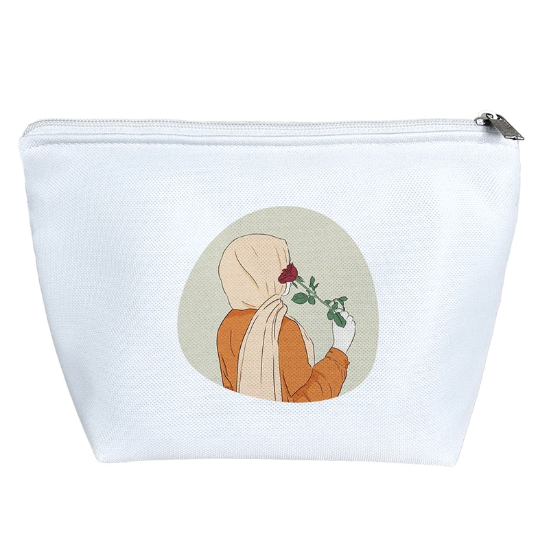 کیف لوازم آرایش دخترانه خندالو مدل دخترانه با حجاب  کد 3169