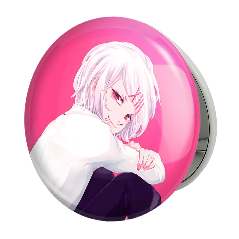 آینه جیبی خندالو طرح سوزویا جوزو انیمه توکیو غول Tokyo Ghoul مدل تاشو کد 11915 