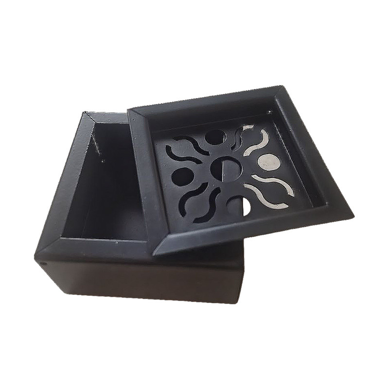 زیرسیگاری مدل فلزی طرح گل کد zb1