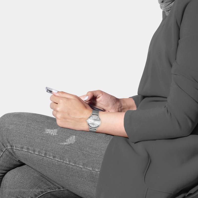 ساعت مچی عقربه ای زنانه نیوی فورس کد NF3008L -S-W ساعت مچی عقربه ای زنانه نیوی فورس کد NF3008L -S-W