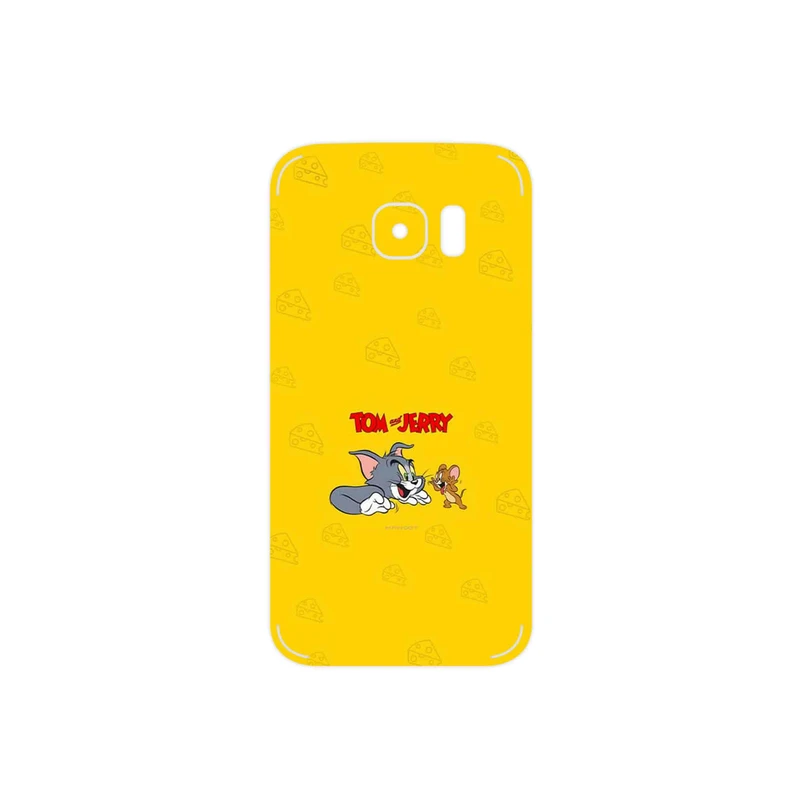 برچسب پوششی ماهوت مدل Tom and Jerry مناسب برای گوشی موبایل سامسونگ Galaxy S7