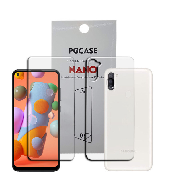 محافظ صفحه نمایش  مدل Star Max مناسب برای گوشی موبایل سامسونگ Galaxy A11 به همراه محافظ پشت گوشی