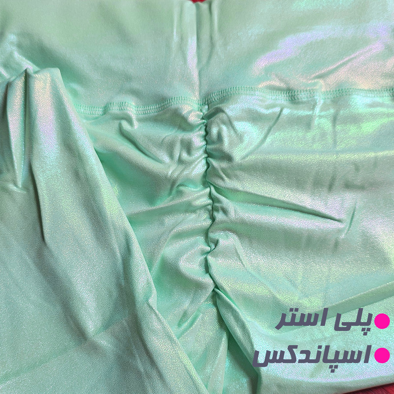 لگینگ ورزشی زنانه مدل پشت چین دار کد LFLB01