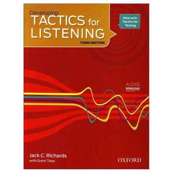 کتاب Tactics for listening developing 3rd edition اثر جمعی از نویسندگان انتشارات رهنما