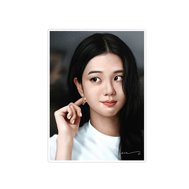 استیکر تزئینی موبایل و تبلت ماسا دیزاین مدل stkv037218 طرح بلک پینک.blackpink