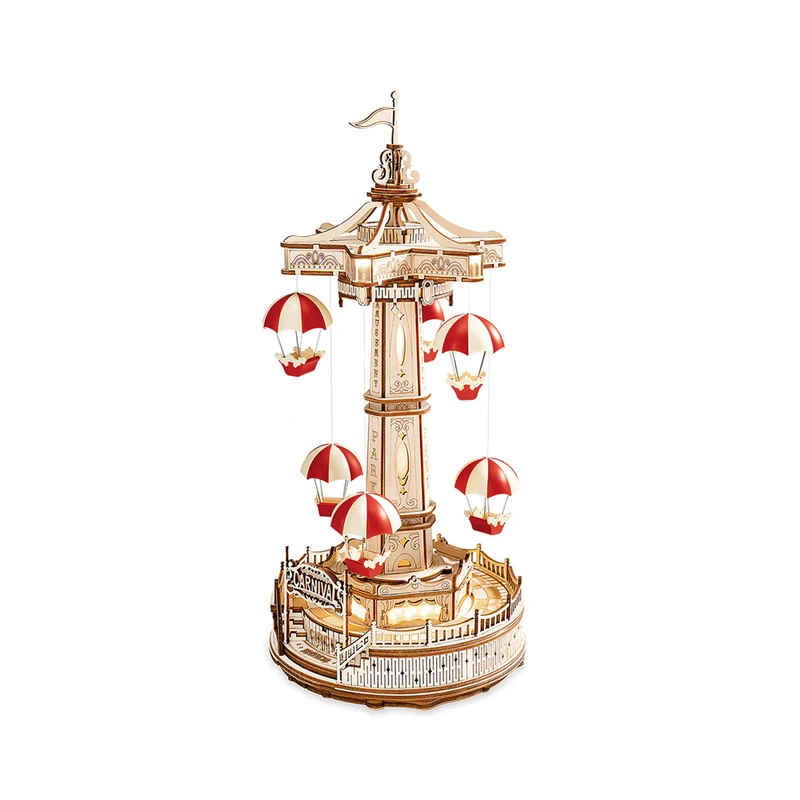 ساختنی 184 تکه روکر مدل برج چتر نجات کد EA01