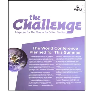 مجله  The Challenge Magazine for The Center for Gifted Studies ژانویه 2019