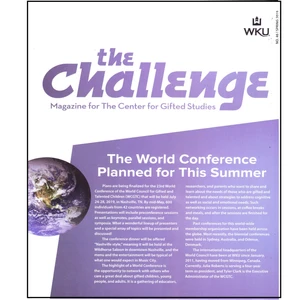 مجله  The Challenge Magazine for The Center for Gifted Studies ژانویه 2019