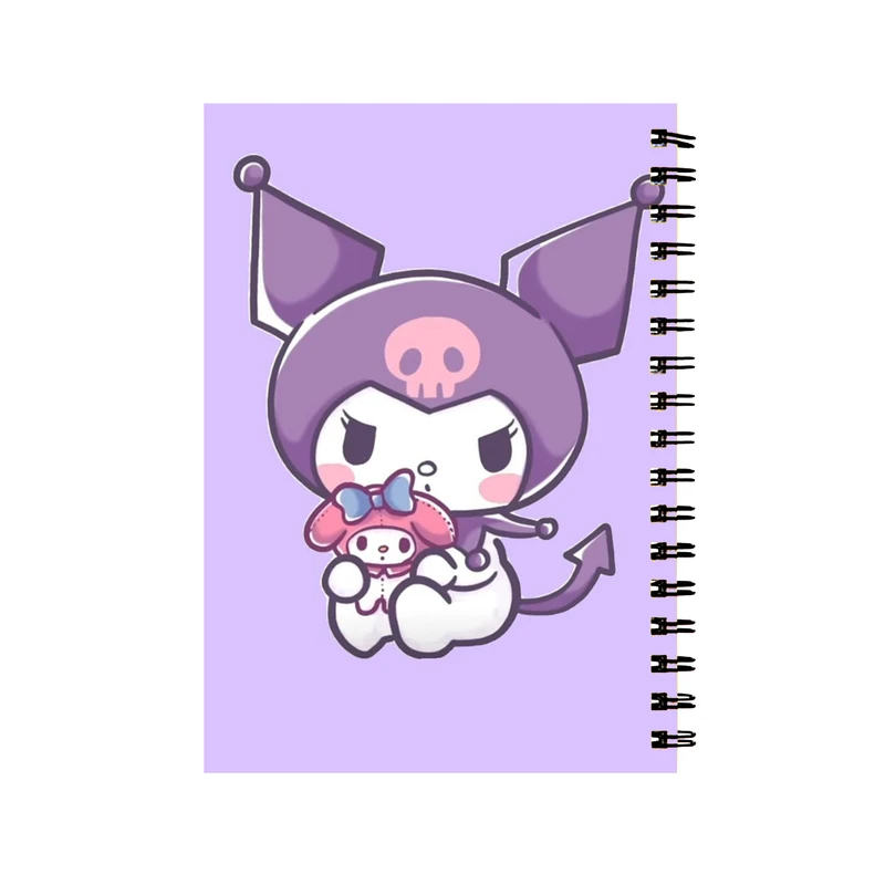 دفتر مشق 60 برگ مدل کارتون کرومی کد 0019