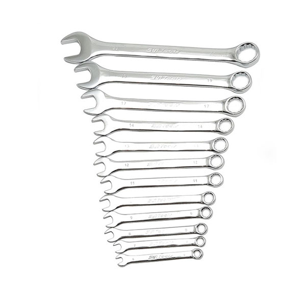 آچار یکسر تخت و یکسر رینگی سان تولز مدل 6-22MH مجموعه 12 عددی