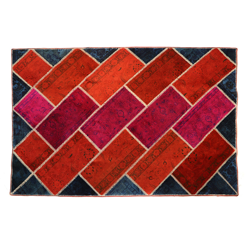 کلاژ فرش دستباف سه متری مدل وینتیج کد 410198