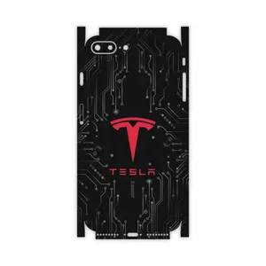 MAHOOT TESLA-Motors-FullSkin Cover Sticker for Apple iPhone 7 Plus