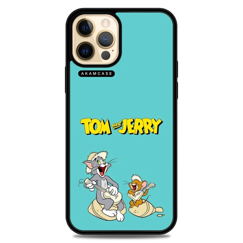 کاور آکام مدل AMC-WA12PRO-TOM & JERRY3 مناسب برای گوشی موبایل اپل iPhone 12 Pro