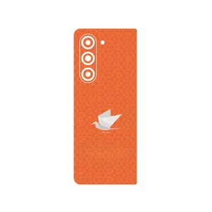 MAHOOT Minimalist origami bird Cover Sticker for Samsung Galaxy Z Fold 5