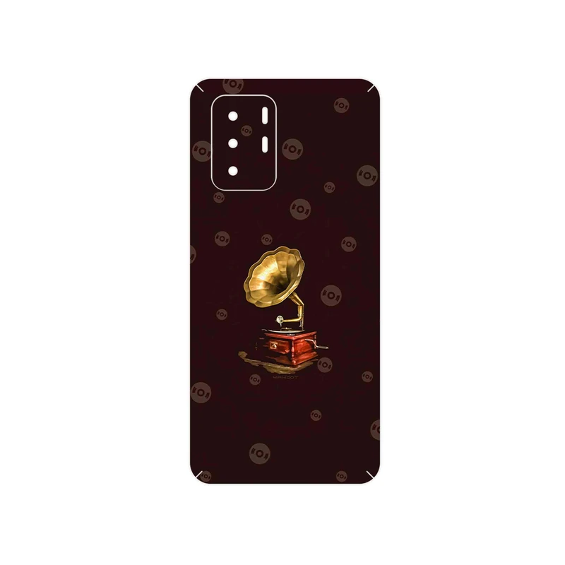 برچسب پوششی ماهوت مدل Gramophone Nostalgia مناسب برای گوشی موبایل شیائومی Redmi Note 10 Pro (China)