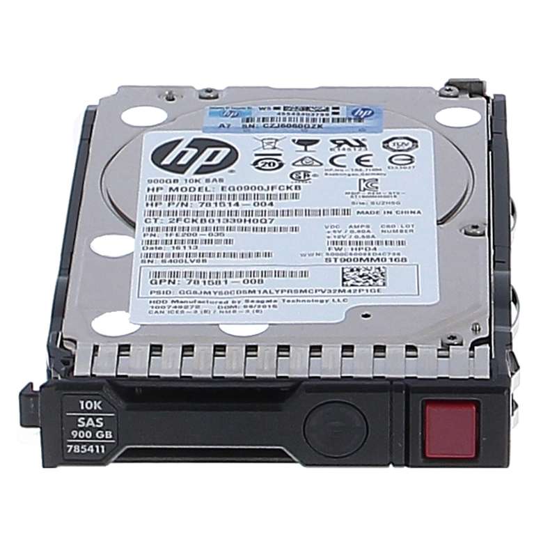 هارد دیسک اینترنال اچ پی مدل Intreprise sas 10K 12G ظرفیت 900 گیگابایت هارد دیسک اینترنال اچ پی مدل Intreprise sas 10K 12G ظرفیت 900 گیگابایت