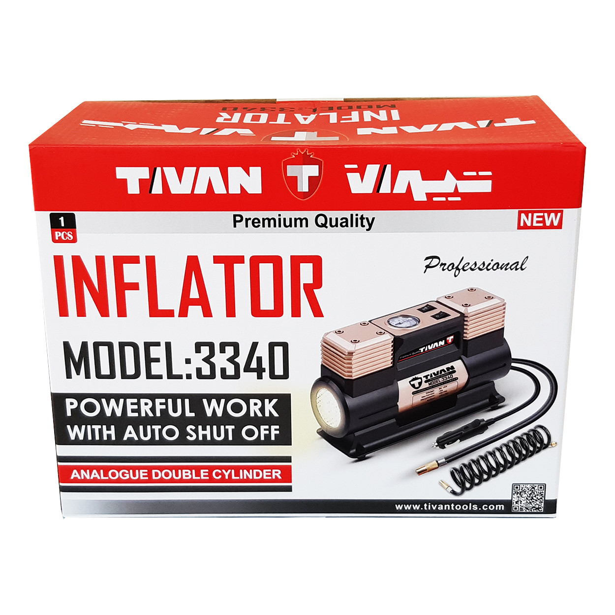 کمپرسور باد فندکی تیوان مدل AT - 3340