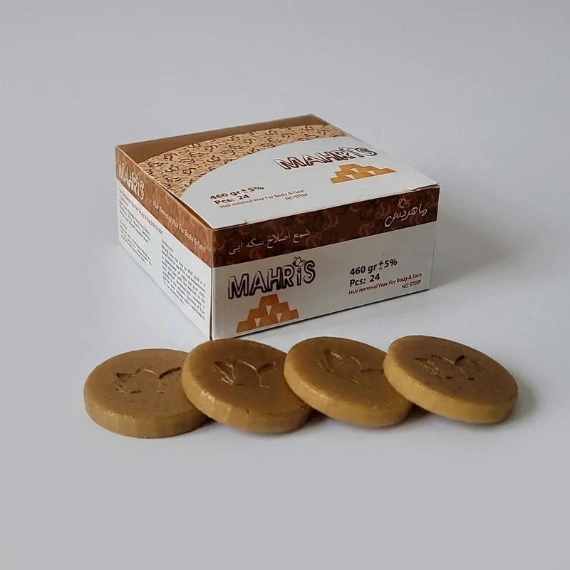 وکس موبر ماهریس مدل طلا وزن 480 گرم بسته 24 عددی