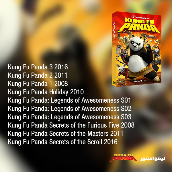 مجموعه انیمیشن پاندای Kung Fu Panda اثر جاناتان ایبل