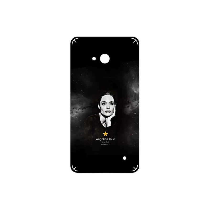 برچسب پوششی ماهوت مدل Angelina Jolie مناسب برای گوشی موبایل مایکروسافت Lumia 640