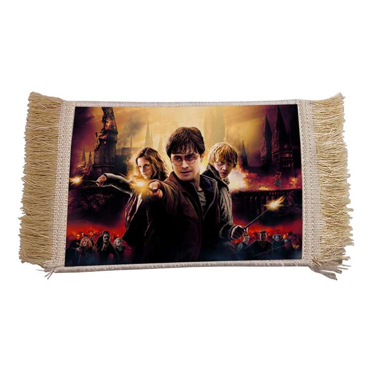 فرش ماشینی دیوارکوب مدل هری پاتر کد 4