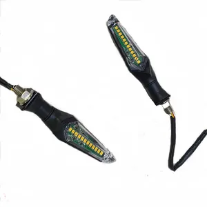 چراغ راهنما موتور سیکلت مدل HJG دو طرفه مجموعه 2 عددی