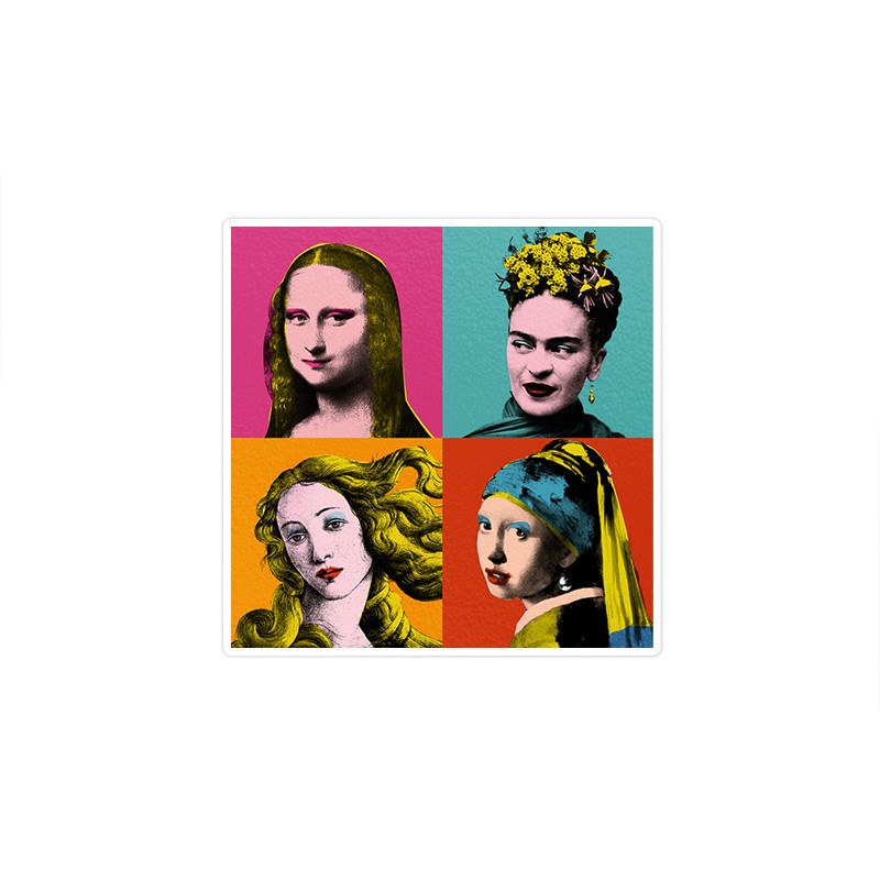 استیکر تزئینی موبایل و تبلت ماسا دیزاین طرح چهره مدل STK858