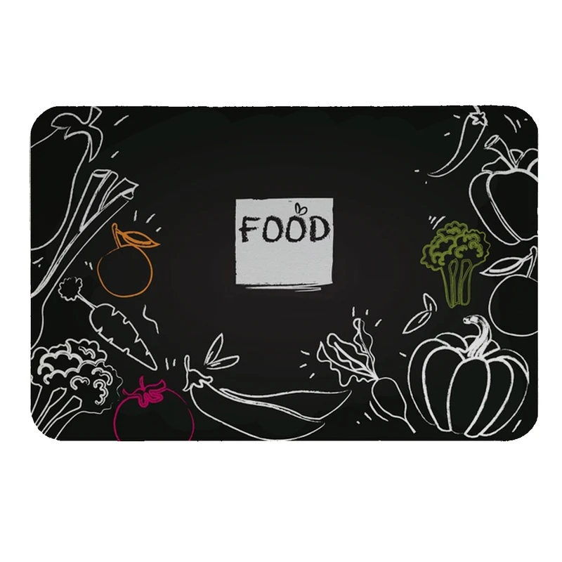 پادری طرح food کد 8254 سایز 110× 80 سانتی متر