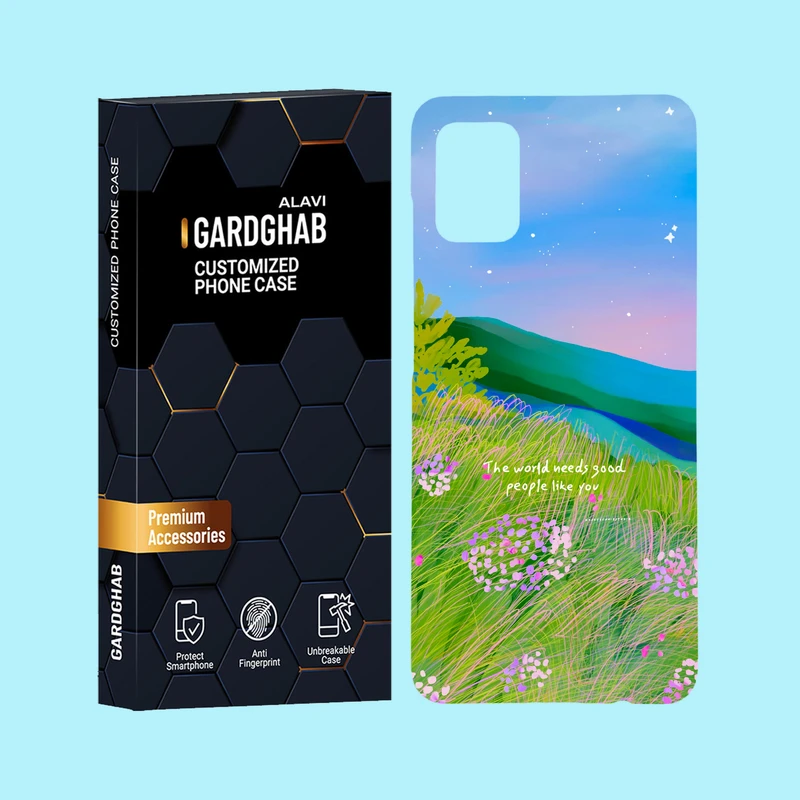 کاور گارد قاب علوی مدل منظره و طبیعت مناسب برای گوشی موبایل سامسونگ Galaxy A51 4G