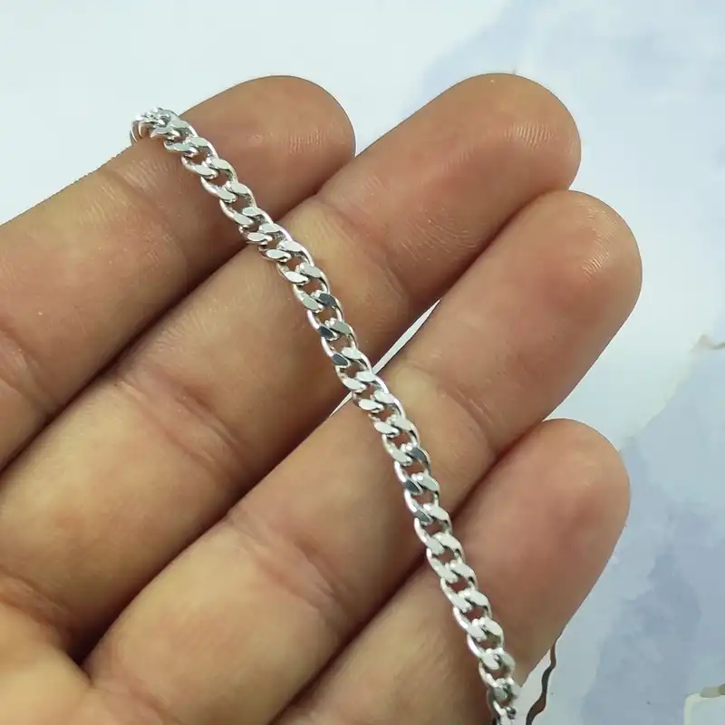 زنجیر نقره زنانه سلین کالا مدل کارتیه کد 9