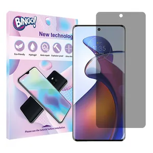 Bingo Privacy Model Tough screen protector suitable for Motorola Edge 30 Fusion Mobile phone