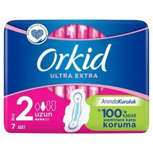 نوار بهداشتی اورکید مدل ULTRA EXTRA بسته 7 عددی