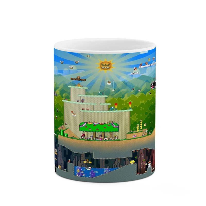 ماگ کاکتی مدل بازی سوپر ماریو Super Mario World 2ː Yoshi's Island کد mgh30647