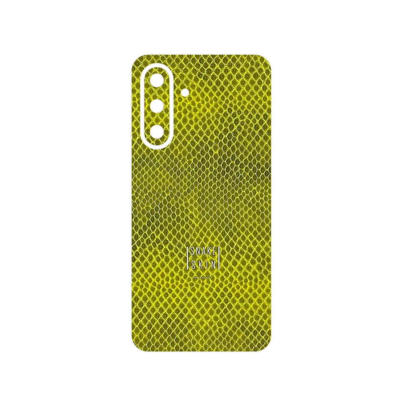 برچسب پوششی ماهوت مدل Yellow Snake Skin مناسب برای گوشی موبایل سامسونگ Galaxy A36