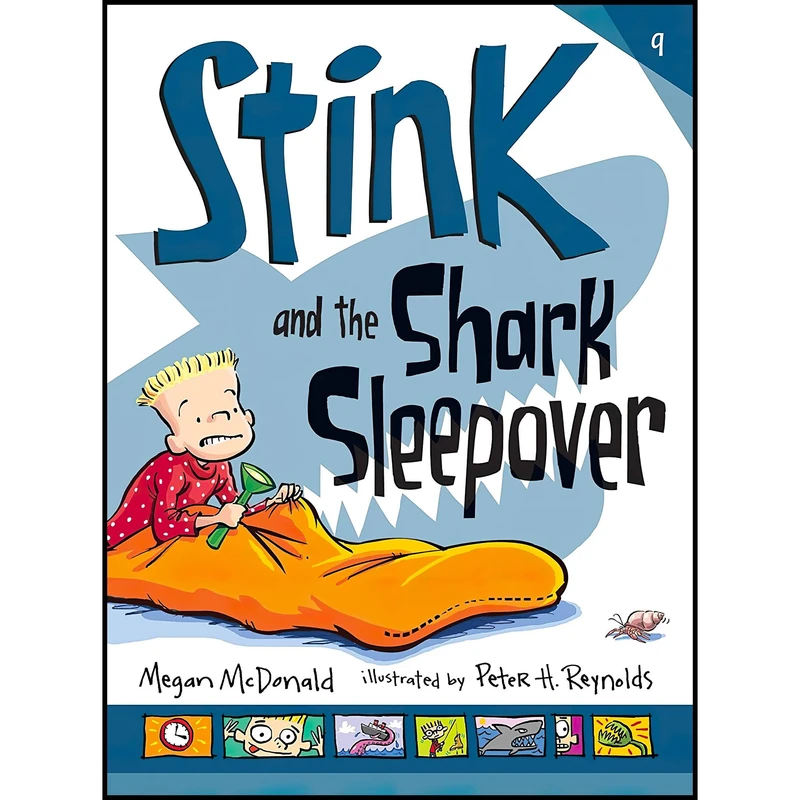 کتاب Stink and the Shark Sleepover اثر Megan McDonald and Peter Reynolds انتشارات Candlewick