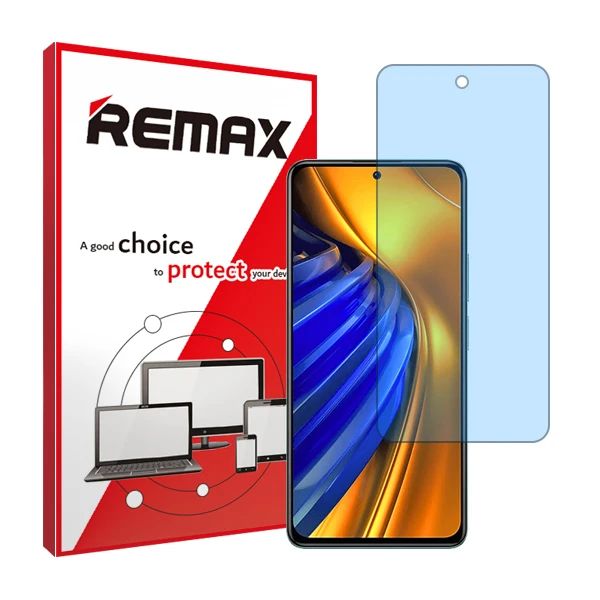 محافظ صفحه نمایش ضداشعه آبی ریمکس مدل HyBLU مناسب برای گوشی موبایل شیائومی Poco F4