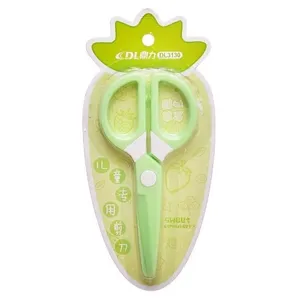 قیچی کاغذ غلاف دار مدل هویج